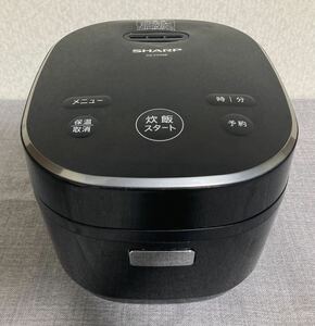 新生活応援価格！！ SHARP 炊飯器 3合 マイコン ブラック KS-CF05B シャープ