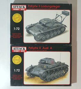 アタック 1/72 72SE12 Ⅱ号戦車 爆薬設置車 72SE19 Ⅱ号戦車 A型 WWⅡ ドイツ 軽戦車 レジンパーツ プラモデル ミリタリー ジオラマ 模型