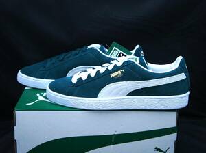 SALE！【新品】US10 28cm PUMA プーマ SUEDE CLASSIC XXI スエード クラシック MALACHITE/WHITE 国内正規品 2