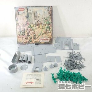 0QH172◆HOスケール 当時物 AIRFIX シャーウッド 古城 国境の森 No1685 イングランド製 プラモデル 未検品現状 ジャンク/模型 中世 送80