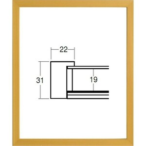 デッサン用額縁 5660 三三サイズ 木地