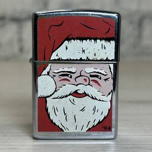 ●【YH-0726】中古品 ZIPPO ジッポー ライター BRADFORD PA 1994年 X サンタクロース 火花×【レターパックプラス可】