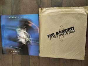 ★PAUL McCARTNEY『1993年 日本公演プログラム』袋付き！THE NEW WORLD TOUR 新品！美品！即決！