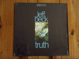 US盤 / Jeff Beck / ジェフ・ベック / Truth / Epic / PE 26413 / オレンジ・ラベル / シュリンク付