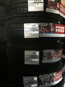 4本セット！ ブリヂストン VRX2 165/55R14 2019年製 倉庫保管品 ブリザック BS 軽自動車に