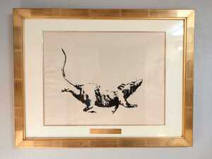 激レア　バンクシー ２０１９年 Gross Domestic Product Croydon　Banksy　 Rat Original Print　GDP　プリント　スクリーン