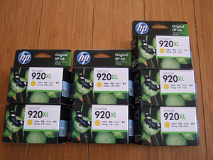 同梱可■7個 新品 純正 HP Officejet PRODUCT CD974AA 920XL インクカートリッジ イエロー 期限：2023/JAN ヒューレットパッカード