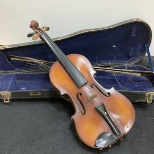 #2763-2 SUZUKI VIOLIN CO LTD No.11 1953 ★ジャンク品/ケース付き/全長約48cm 鈴木バイオリン バイオリン 弓 弦楽器