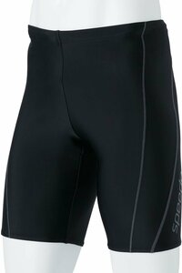 1498597-SPEEDO/メンズ フィットネス水着 キャップ ゴーグル 3点セット スイムウェア 水泳 初心者/L