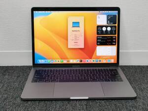 ★良品★充電91★超高速 i7★ MacBook Pro 2017 ★ Core i7-7660U/ 16GB / 512G / 13インチ /USキー★F12