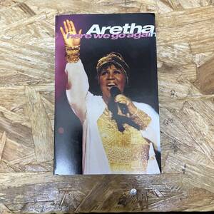 ネ HIPHOP,R&B ARETHA FRANKLIN - HERE WE GO AGAIN シングル TAPE 中古品