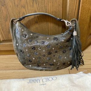 JIMMY CHOO ジミーチュウ　 ハンドバッグ　 レザー