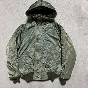 17aw WTAPS N-2B JACKET フライトジャケット　パーカー　ミリタリー　1 s オリーブ　カーキ