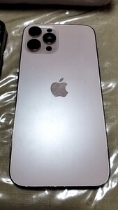 iPhone12 Pro Max ゴールド 外装のみ ジャンク品 修理用パーツ 基板無しフレームのみ ※出品説明要確認 新規の悪戯入札即取り消し