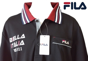 LL/新品 フィラ FILA ポロシャツ ブラック