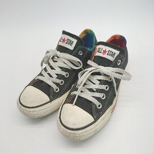 ◇ CONVERSE ALL STAR 1CL470 シンプル スニーカー サイズ24.5 ブラック レディースメンズ E