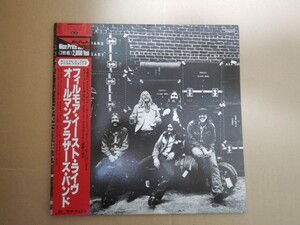 【LP】オールマン・ブラザース・バンド Allman Brothers Band / フィルモア・イースト・ライヴ At Fillmore East (2枚組)