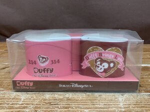 【H5-1195】未使用 TDS ディズニー ダッフィー ハート型 マグ カップ Duffy Brings Love 2009 スウィートダッフィー 同梱可【千円市場】