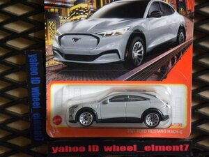 即決☆☆MB 2021 FORD MUSTANG MACH-E　 マッチボックス MATCHBOX 70TH　