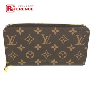 未使用 LOUIS VUITTON ルイヴィトン M41895 ジッピーウォレット ラウンドファスナー モノグラム 長財布 フューシャ パープル【中古】