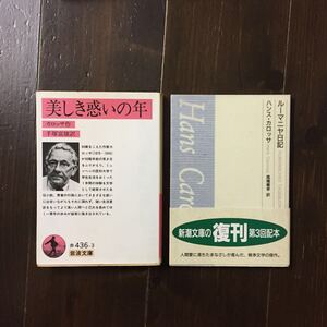 カロッサ/美しき惑いの年 ルーマニア日記★文学 戦争 人生 自伝 青春 医大 思想 第一次世界大戦 ドイツ ヒューマニズム 兵士 戦場 限定復刊