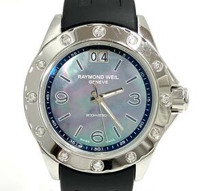 RAYMOND WEIL レイモンド ウィル クォーツ 腕時計 シェル文字盤 ダイヤベゼル 6170／AR00200609
