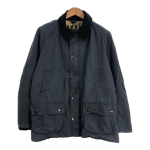 イングランド製 Barbour バブアー ASHBY アシュビー オイルドジャケット グリーン (メンズ X-LARGE) 中古 古着 R3683