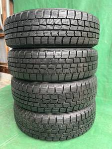 中古　165/65r14 79Q DUNLOP スタッドレスタイヤ WINTERMAXX WM01 4本セット　格安　送料無料　売り切り　新潟発