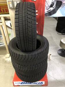 ●2505●BSブリザックVRX225/55R16 2016年製造215/60R16の代用にも！ヴェゼルクラウンエスティマオデッセイマークXカムリアリストRX8