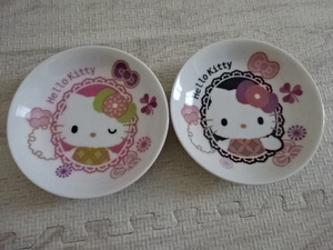 HELLO KITTY キティ サンリオ 皿 小皿 2枚セット 2017年