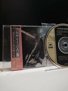 【Gold LABEL 箱帯 OBI◆35DP-33-1 1A2】Wynton Marsalis ウイントン マルサリスの肖像■CBS SONY■3500盤◆金 ゴールド レーベル CD 35DH