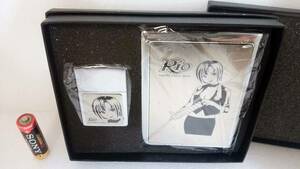 RIO THE SWEET DEVIL Lighter & Cigarette Case /リオ ザ スイート デビル　オイルライター＆シガレットケース　※ケース付き　未開封品