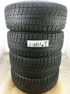 L-5831 溝あり 中古スタッドレス ブリヂストン ICE PARTNER 2 205/55R16 91Q (4本)