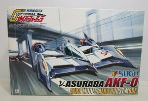 ■【未組立】1/24 サイバーフォーミュラ No.12 νアスラーダ AKF-0 エアロモード/エアロブーストモード 　プラモデル アオシマ