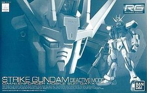 中古プラモデル 1/144 RG GAT-X105 ストライクガンダム ディアクティブモード 「機動戦士ガンダムS