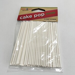 NORDIC WARE CAKE POP STICKS ロリポップスティック 50本セット 未使用品 キャンディ棒 お菓子の棒 チュッパチャプス棒