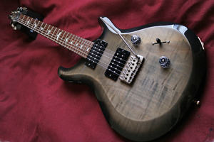 【Paul Reed Smith】PRS S2 CUSTOM 24 Elephant Gray（Flame Maple・Mahoganyボディ／Birdインレイ・Rosewood指板）USA製 純正GB付