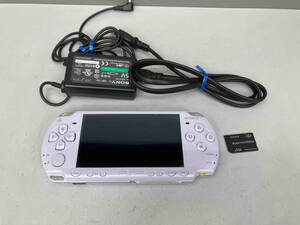 PSP 本体 PSP-2000 ラベンダー・パープル 動作確認済 メモリースティック 1GB ACアダプター 電源ケーブル バッテリー 付属 SONY ソニー