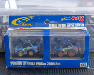 5台～送料無料 新品 超リアル仕上げ チョロQ スバル インプレッサ WRC 2004セット SUBARU IMPREZA ラリー RALLY CHORO-Q EMDT