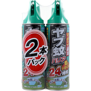 【まとめ買う】フマキラー ヤブ蚊バリア 24時間 480mL×2本パック×40個セット