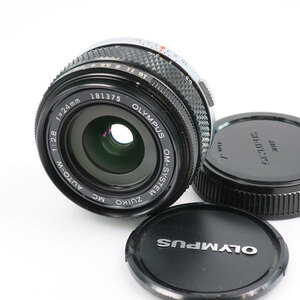 OLYMPUS オリンパス OM-SYSTEM ZUIKO MC AUTO-W 24mm F2.8/Olympus OM mount 交換レンズ ユニセックス【33250309-74】中古