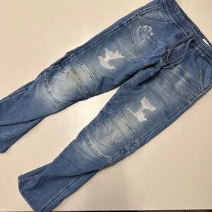 G-STAR RESTORED DENIM RIP REPAIR REPEAT 5620 3D SPORT TAPERED ジースター ロゥ G-STAR RAW 29インチ メンズ スウェット ジョガーパンツ