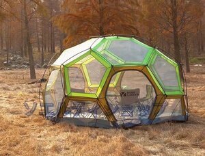 強くお勧め★ 広いスペース★屋外テント 大型テント　ボール型　8人用　屋外　ファミリー　アウトドア　キャンプ装備