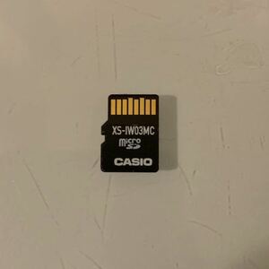 カシオ電子辞書用 理化学辞典＆理化学英和辞典 XS-IW03MC CASIO microSD 追加コンテンツカード