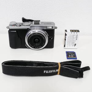 FUJIFILM X70 フジフィルムデジカメ SDカード+純正バッテリー付き♪訳あり