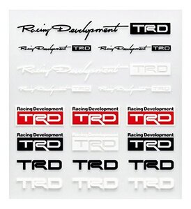 TRD/TOYOTA TRD ミニステッカーセット 品番：08231-SP182