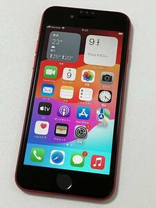 SIMフリー iPhoneSE2 64GB Product Red シムフリー アイフォンSE 2 第二世代 第2世代 レッド au softbank docomo SIMロックなし A2296 88%