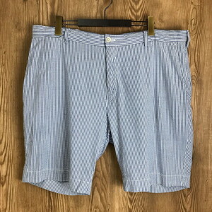 Polo Ralph Lauren Stretch Classic Fit ポロ ラルフローレン シアサッカー生地 ショートパンツ サイズ 38 メンズ XL位 古着 s24072795