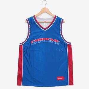 Supreme - Reversible Basketball Jersey　青M　シュプリーム - リバーシブル バスケットボール ジャージ　2022SS