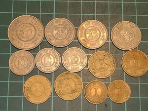 【1円スタート】ガイアナ共和国　ガイアナドル硬貨　おまとめ